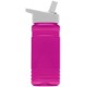 Groove Tritan™ Transparent Sports Bottle, 20oz. - Flip Straw Lid