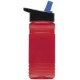 Groove Tritan™ Transparent Sports Bottle, 20oz. - Flip Straw Lid