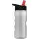Finger Grip Tritan™ Translucent Bottle, 22oz. - Flip Straw Lid