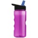 Finger Grip Tritan™ Translucent Bottle, 22oz. - Flip Straw Lid