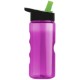 Finger Grip Tritan™ Translucent Bottle, 22oz. - Flip Straw Lid