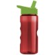 Finger Grip Tritan™ Translucent Bottle, 22oz. - Flip Straw Lid