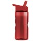 Finger Grip Tritan™ Translucent Bottle, 22oz. - Flip Straw Lid