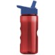 Finger Grip Tritan™ Translucent Bottle, 22oz. - Flip Straw Lid