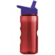 Finger Grip Tritan™ Translucent Bottle, 22oz. - Flip Straw Lid