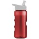 Finger Grip Tritan™ Translucent Bottle, 22oz. - Flip Straw Lid