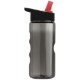 Finger Grip Tritan™ Translucent Bottle, 22oz. - Flip Straw Lid