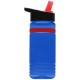 Grip Stripe Tritan™ Bottle, 20oz. - Flip Straw Lid