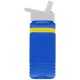 Grip Stripe Tritan™ Bottle, 20oz. - Flip Straw Lid