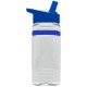 Grip Stripe Tritan™ Bottle, 20oz. - Flip Straw Lid