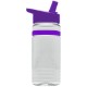 Grip Stripe Tritan™ Bottle, 20oz. - Flip Straw Lid