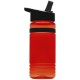 Grip Stripe Tritan™ Bottle, 20oz. - Flip Straw Lid