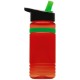 Grip Stripe Tritan™ Bottle, 20oz. - Flip Straw Lid