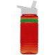 Grip Stripe Tritan™ Bottle, 20oz. - Flip Straw Lid
