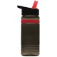 Grip Stripe Tritan™ Bottle, 20oz. - Flip Straw Lid