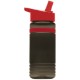 Grip Stripe Tritan™ Bottle, 20oz. - Flip Straw Lid