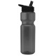 Transparent Sports Bottle, 28oz. - Flip Straw Lid