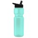 Transparent Sports Bottle, 28oz. - Flip Straw Lid