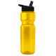 Transparent Sports Bottle, 28oz. - Flip Straw Lid