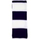 Striped Acrylic Knit Scarf
