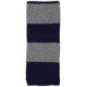 Striped Acrylic Knit Scarf