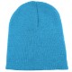 Short Acrylic Knit Beanie
