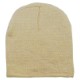 Short Acrylic Knit Beanie