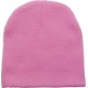 Short Acrylic Knit Beanie