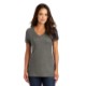 District Made® Perfect Weight® Ladies' V-Neck Tee