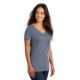 District Made® Perfect Weight® Ladies' V-Neck Tee