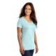 District Made® Perfect Weight® Ladies' V-Neck Tee
