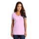 District Made® Perfect Weight® Ladies' V-Neck Tee