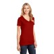 District Made® Perfect Weight® Ladies' V-Neck Tee