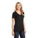 District Made® Perfect Weight® Ladies' V-Neck Tee