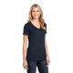 District Made® Perfect Weight® Ladies' V-Neck Tee