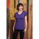 District Made® Perfect Weight® Ladies' V-Neck Tee
