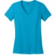 District Made® Perfect Weight® Ladies' V-Neck Tee