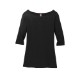 District Made® Perfect Weight® Ladies' 3/4-Sleeve Tee