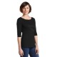 District Made® Perfect Weight® Ladies' 3/4-Sleeve Tee