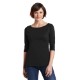 District Made® Perfect Weight® Ladies' 3/4-Sleeve Tee