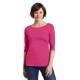District Made® Perfect Weight® Ladies' 3/4-Sleeve Tee