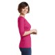 District Made® Perfect Weight® Ladies' 3/4-Sleeve Tee