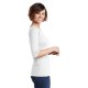 District Made® Perfect Weight® Ladies' 3/4-Sleeve Tee