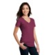 District Made® Perfect Blend® Ladies' V-Neck Tee