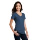 District Made® Perfect Blend® Ladies' V-Neck Tee