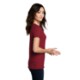 District Made® Perfect Blend® Ladies' V-Neck Tee
