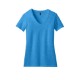 District Made® Perfect Blend® Ladies' V-Neck Tee