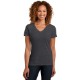 District Made® Perfect Blend® Ladies' V-Neck Tee