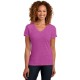 District Made® Perfect Blend® Ladies' V-Neck Tee