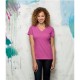 District Made® Perfect Blend® Ladies' V-Neck Tee